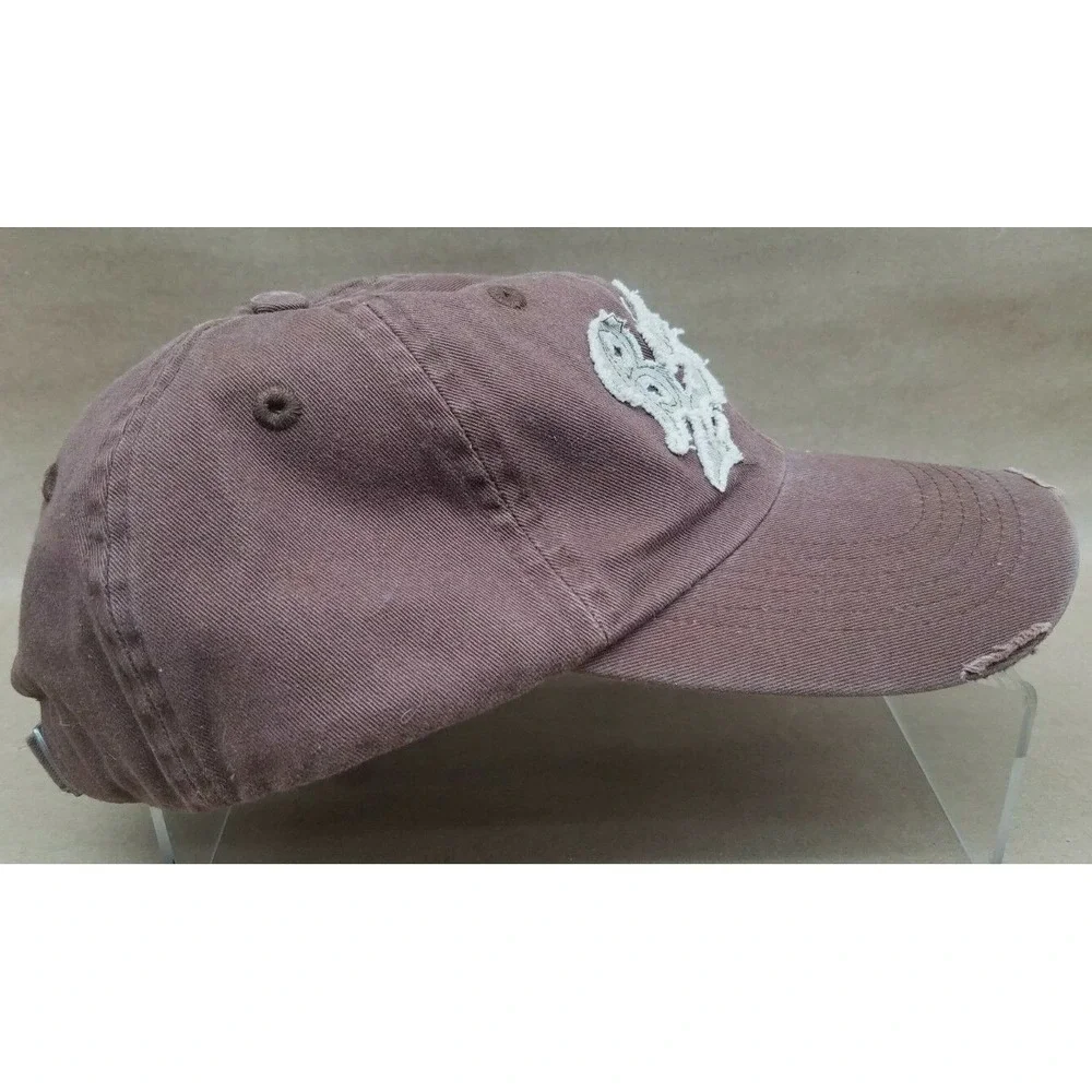 UCLA Bruins Distressed Baseball Cap Hat One Fit Men's Cotton BROWN